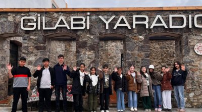 Laçın məktəblilərinin bayram tətili gəzintisi - FOTO