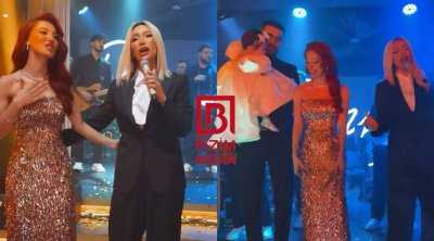 Röya Ayxan Toral Bayramovun qızının ad günündə - VİDEO