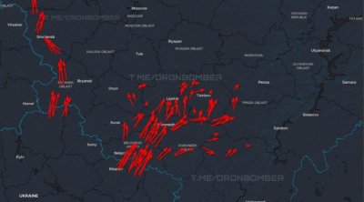 300-ə yaxın PUA Rusiyaya zərbə endirmək üçün uçur - FOTO