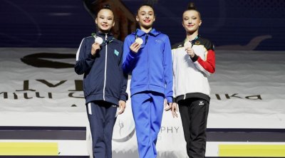 Azərbaycan gimnastı qızıl medal qazandı - VİDEO