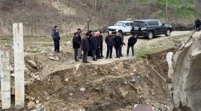 Qusarda 27 yaşlı gənci sel apardı - FOTO