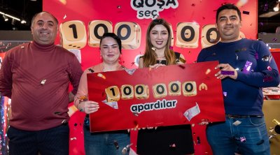 &ldquo;Kontakt&rdquo;da növbəti 100 000 manat uduldu