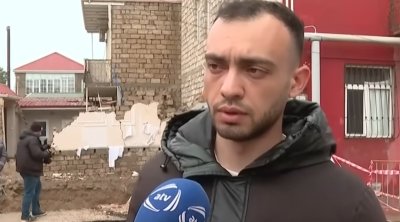 “Evi 13 ildir almışam, kollektor üzərində tikildiyini bilmirdim” - Video