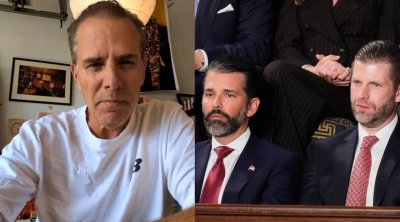 Hanter Bayden Trampın oğullarını qəfəs döyüşünə çağırdı – VİDEO