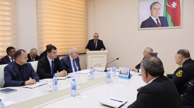 Qusarda yağıntıların fəsadları ilə bağlı geniştərkibli iclas: Göstərişlər verildi - FOTO