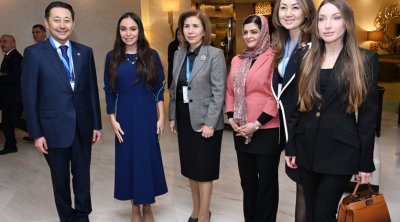 Leyla və Alena Əliyevalar Bakıda beynəlxalq konfransın AÇILIŞ MƏRASİMİNDƏ – FOTO