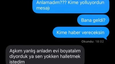 Ər sevgilisinə yollamaq istədiyi mesajı həyat yoldaşına göndərdi &ndash; FOTO