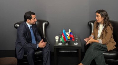 Hikmət Hacıyev Andrea Corao Faria ilə görüşdü &ndash; FOTO