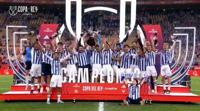 "Real Sosyedad" İspaniya Kubokunun sahibi oldu - VİDEO