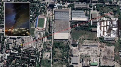 Ukrayna bu gecə Rusiyanın bu bölgələrinə zərbə endirib - FOTO