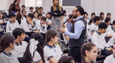 ADY Xırdalan şagirdlərinə təhlükəsiz hərəkət mövzusunda təlim keçdi &ndash; FOTO