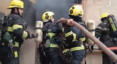 Bakıda internat məktəbinin yataqxanasında yanğın oldu - VİDEO