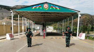 Laçın sərhəd-buraxılış məntəqəsinin qurulduğu GÜNDÜR