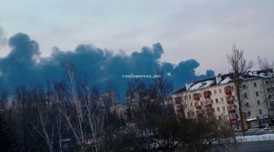 Gecə saatlarında Rusiyanın neft infrastrukturuna ZƏRBƏ ENDİRİLDİ - FOTO