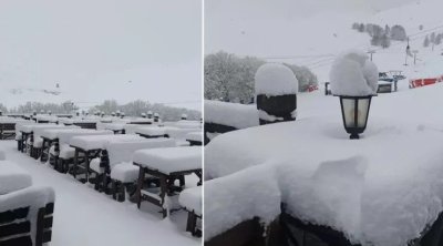 May ayına bir neçə gün qalıb... Bir metr qar yağdı