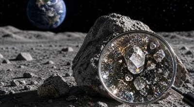 Çin alimləri Ay süxurlarında iki yeni mineral müəyyən ediblər - FOTO