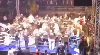 Trabzonda boks turnirində kütləvi dava düşdü: Rusiyalı idmançı... - VIDEO