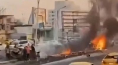 İraqda sementdaşıyan maşın onlarla insanın ölümünə səbəb oldu - VİDEO