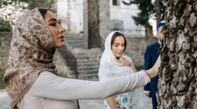 Arzu Əliyeva Şəki səfərindən paylaşım etdi - FOTO