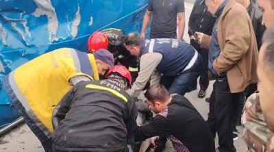 Ağdaşda ağır QƏZA: Ölən var - FOTO/VİDEO