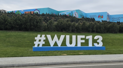 WUF13 tədbiri üçün yaşıl nəqliyyat zolaqları çəkilib