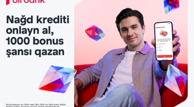 Birbank-dan onlayn nağd kredit rəsmiləşdirin, 1000 bonus qazanmaq şansı əldə edin