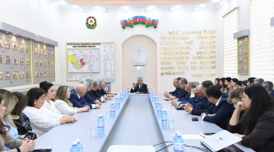 Dövlət Komitəsində Heydər Əliyevin anadan olmasının 103-ci ildönümünə həsr olunmuş tədbir &ndash; FOTO