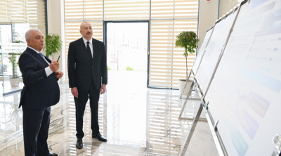 Prezident Soltanlı kəndində &ldquo;Şəfəq&rdquo; yarımstansiyasının açılışını etdi - FOTOLAR