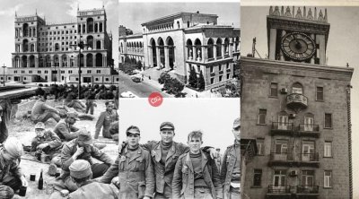 Alman əsirlərin Bakıda tikdikləri möhtəşəm BİNALAR - FOTO