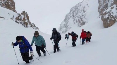 Heydər Əliyev zirvəsinə yürüş - FOTO