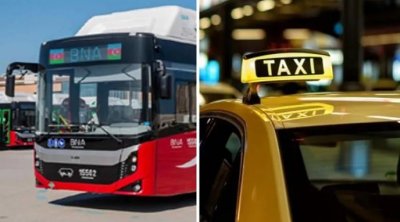 Prezidentin fərmanına aid olmayan taksi və avtobusların aqibəti necə olacaq? - RƏSMİ
