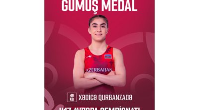 Qadın güləşçimiz Avropa çempionatında gümüş medal qazandı