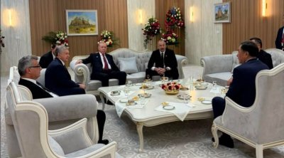 İlham Əliyev qardaş ölkə liderləri ilə BİR ARADA &ndash; FOTO