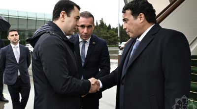Liviyanın Prezident Şurasının Sədri Azərbaycana gəldi - FOTO