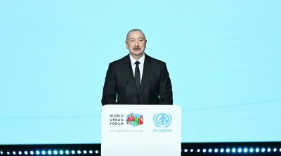 Prezident WUF13 iştirakçılarına “Sea Breeze”ə getməyi TÖVSİYƏ ETDİ – VİDEO