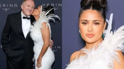 Salma Hayek saç boyasından imtina etdi &ndash; FOTO