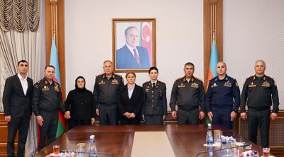 Milli Qəhrəman Pəncəli Teymurovun medalı ailəsinə TƏQDİM OLUNDU - FOTO