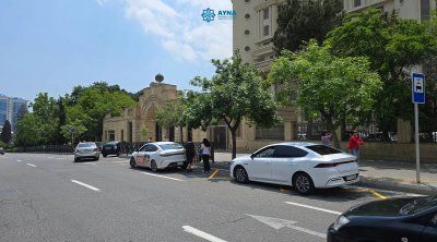 Bakının bu ərazilərində minib-düşmə yeri yaradıldı &ndash; FOTO