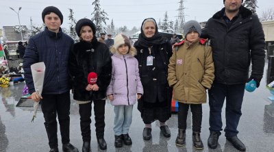 Şabranda şəhid anası vəfat etdi - FOTO
