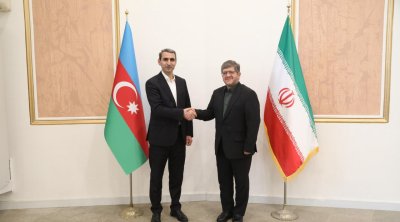 ADY və İran Dəmir Yollarının rəhbərliyi Astara Terminalında – FOTO