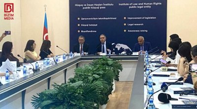 Media nümayəndələrinin insan hüquqları sahəsində biliklərinin artırılması məqsədilə təlim keçirilib - FOTO