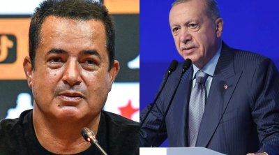 Acun Ilıcalı Rəcəb Tayyib Ərdoğana hədiyyə verdi - FOTO