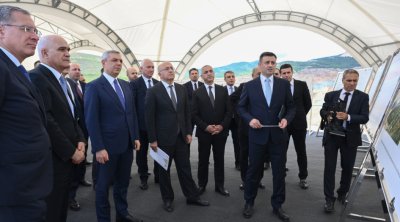 Rəsmilər Ağdərədə &ldquo;Dəmirli&rdquo; Filiz Emalı Kompleksində - FOTO