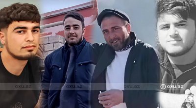 Mərdəkanda dənizdə batan şəxslərin FOTOLARI