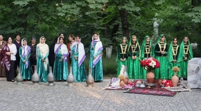 Qusarda milli folklor nümunələri nümayiş etdirilib - FOTO