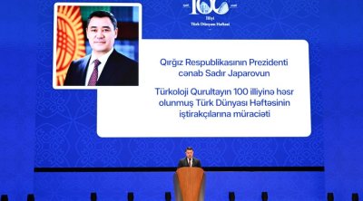 Qırğızıstan Prezidenti: &ldquo;Birinci Türkoloji Qurultayın irsi bu gün də aktuallığını qoruyur&rdquo;