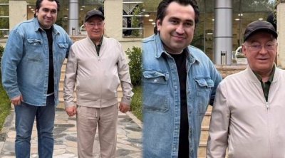Elton oxudu, Kəmaləddin Heydərov onu dinlədi - VİDEO