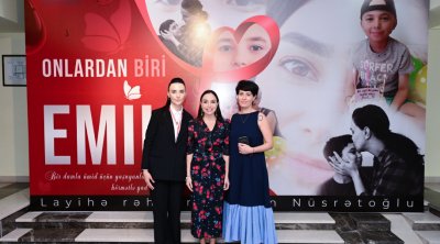 Leyla Əliyeva “Onlardan biri: Emil” adlı anım tədbirində - FOTO