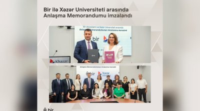 &ldquo;Bir&rdquo; və Xəzər Universiteti gələcəyin peşəkarları üçün güclərini birləşdirir