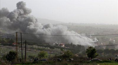 İsrail ordusu Livanda "Hizbullah"a zərbə endirdi - VİDEO